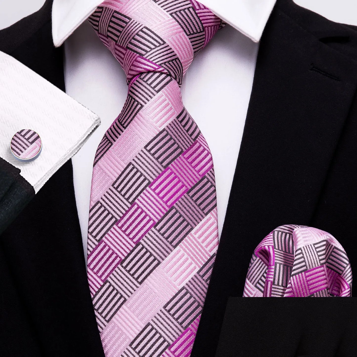 Silk Men Tie Set