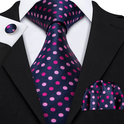 Purple Plaid Men Tie