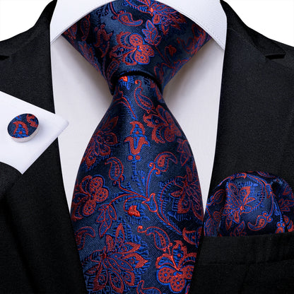 Paisley Silk Ties For Men