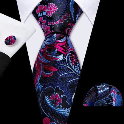 Floral Silk Men Tie