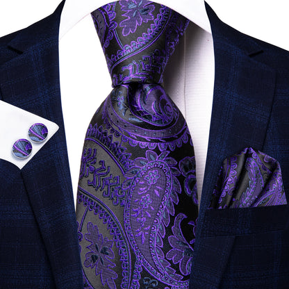 Light Purple Solid Tie For Men