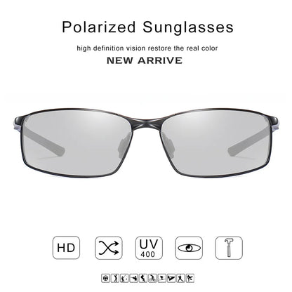 Polarized Driving Photochromic Sun Glasses