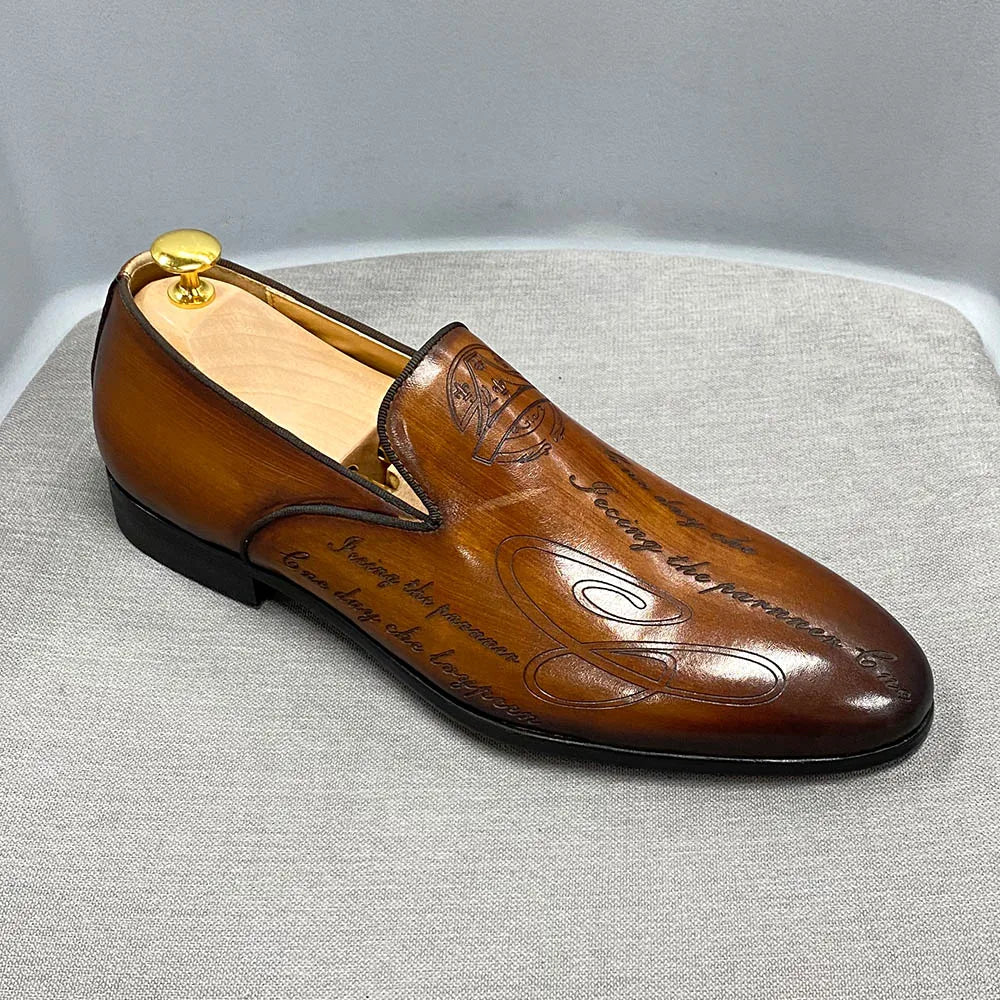 High Quality Genuine Leather  Loafers Shoes