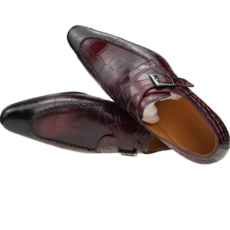 Mens Oxford Shoes Genuine Cow Leather