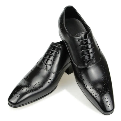 Retro Genuine Lace-up Leather Shoes