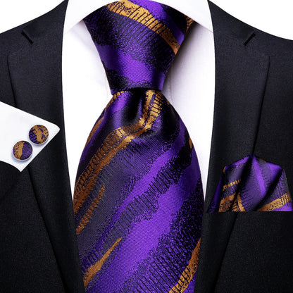 Light Purple Solid Tie For Men