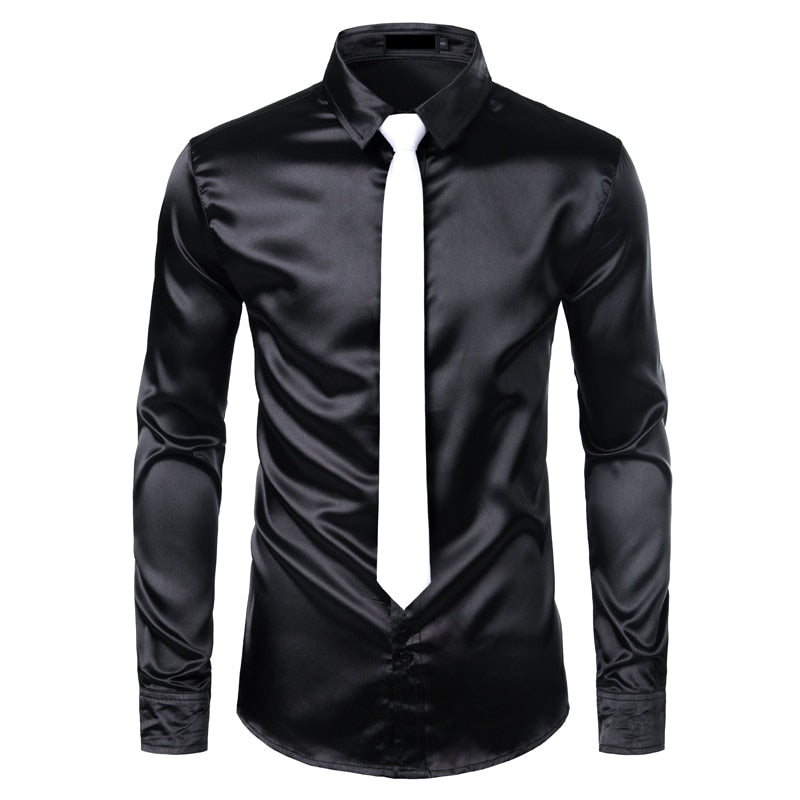 Satin Smooth Tuxedo Shirts