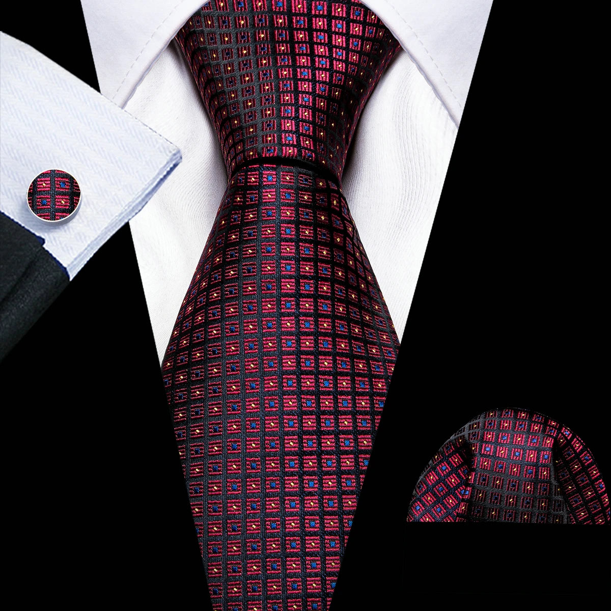 Silk Men Tie Set