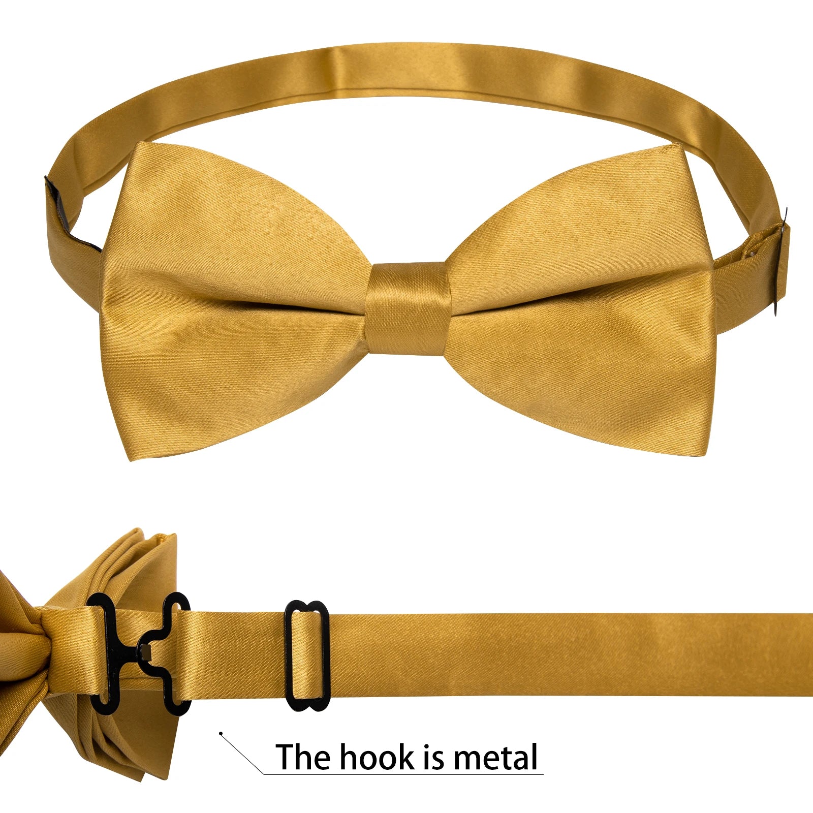 Gold Classic Pre-tied Bowtie