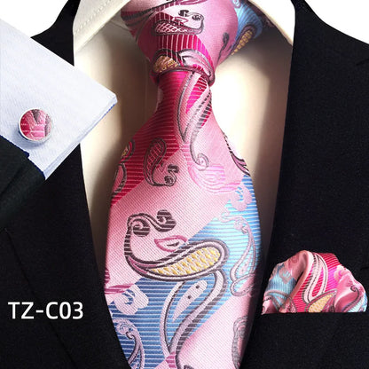 Classic Paisley Silk Ties For Men