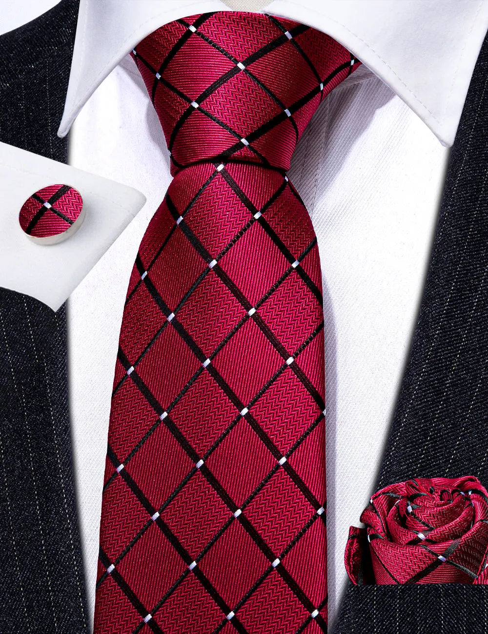 Silk Men Tie Set