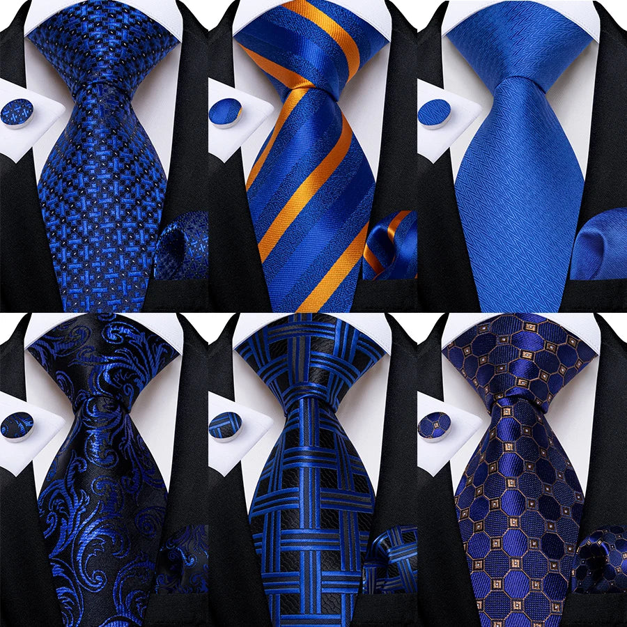 Luxury Blue Ties for Men