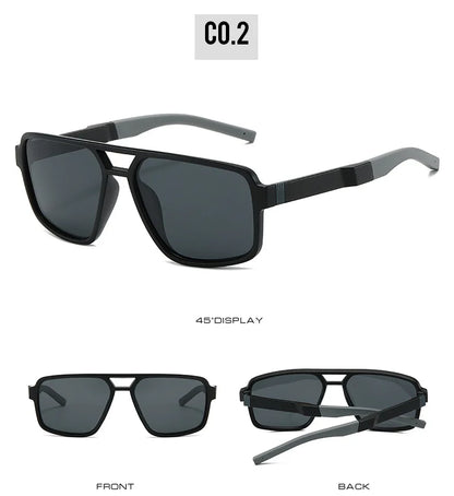 Double Bridge Polarized Sunglasses