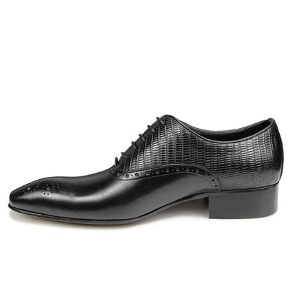 Deluxe Genuine Leather Brogue Shoes