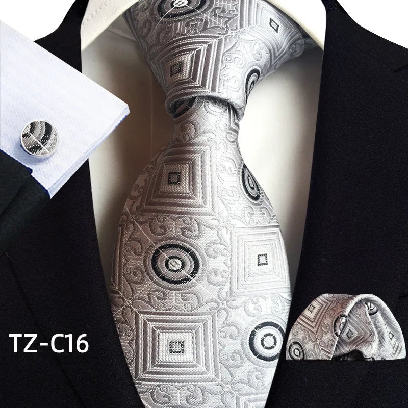 Classic Paisley Silk Ties For Men