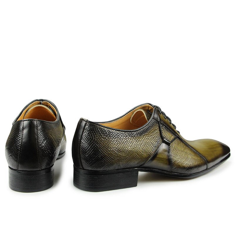 Social Style Leather Dress Shoes