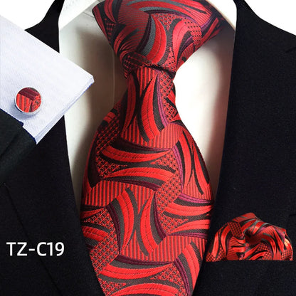 Classic Paisley Silk Ties For Men