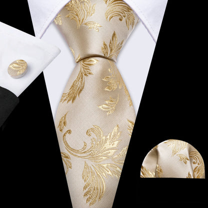 Floral Silk Men Tie