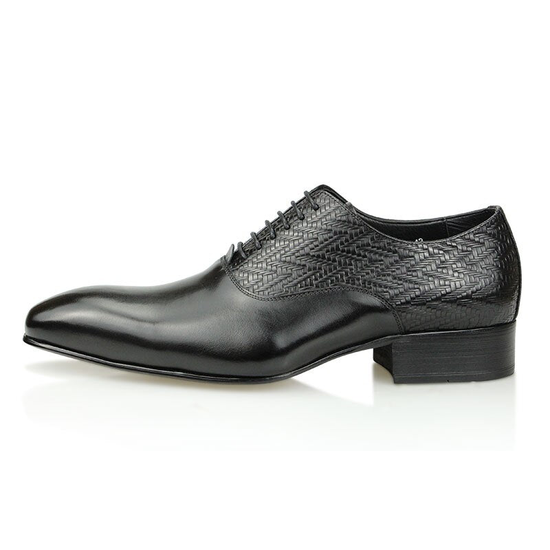 High Grade Black Leather Shoes