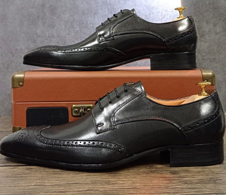 Luxury Brand Men's Leather Shoes