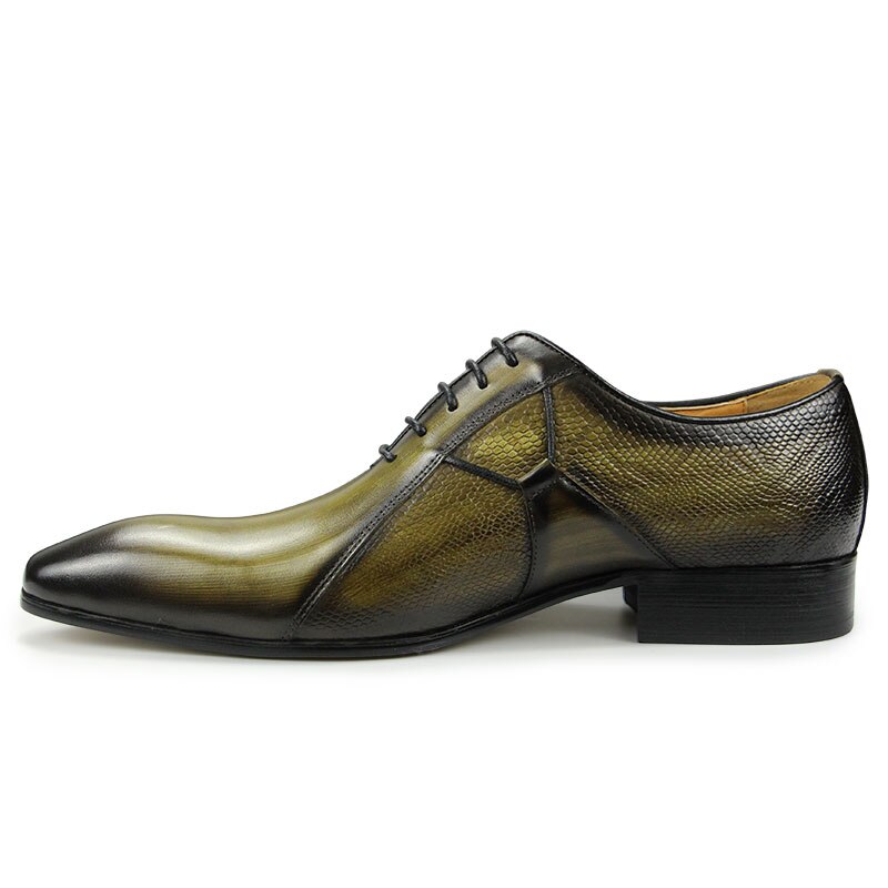 Social Style Leather Dress Shoes