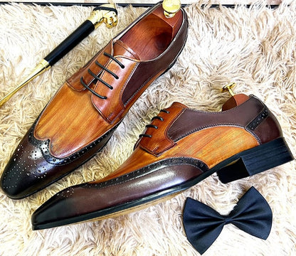 Luxury Brand Men's Leather Shoes