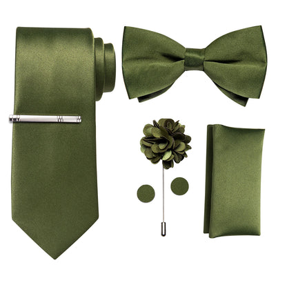 Solid Color Men's Bow Tie