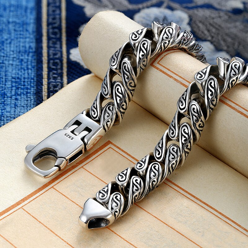 Tang Grass Pattern Bracelet