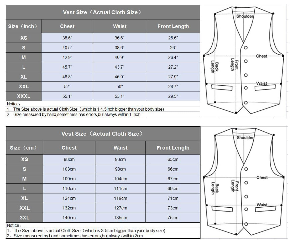 Changing Color Suit Vest