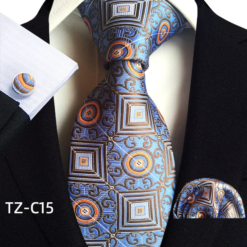 Classic Paisley Silk Ties For Men