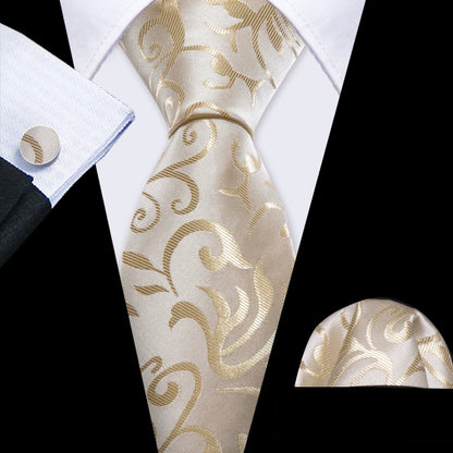 Floral Silk Men Tie