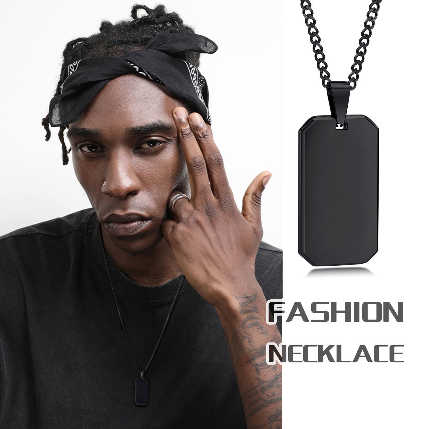 Men Dogtag Necklaces