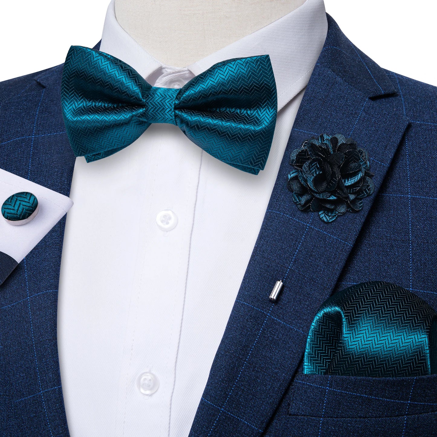 Solid Color Men's Bow Tie