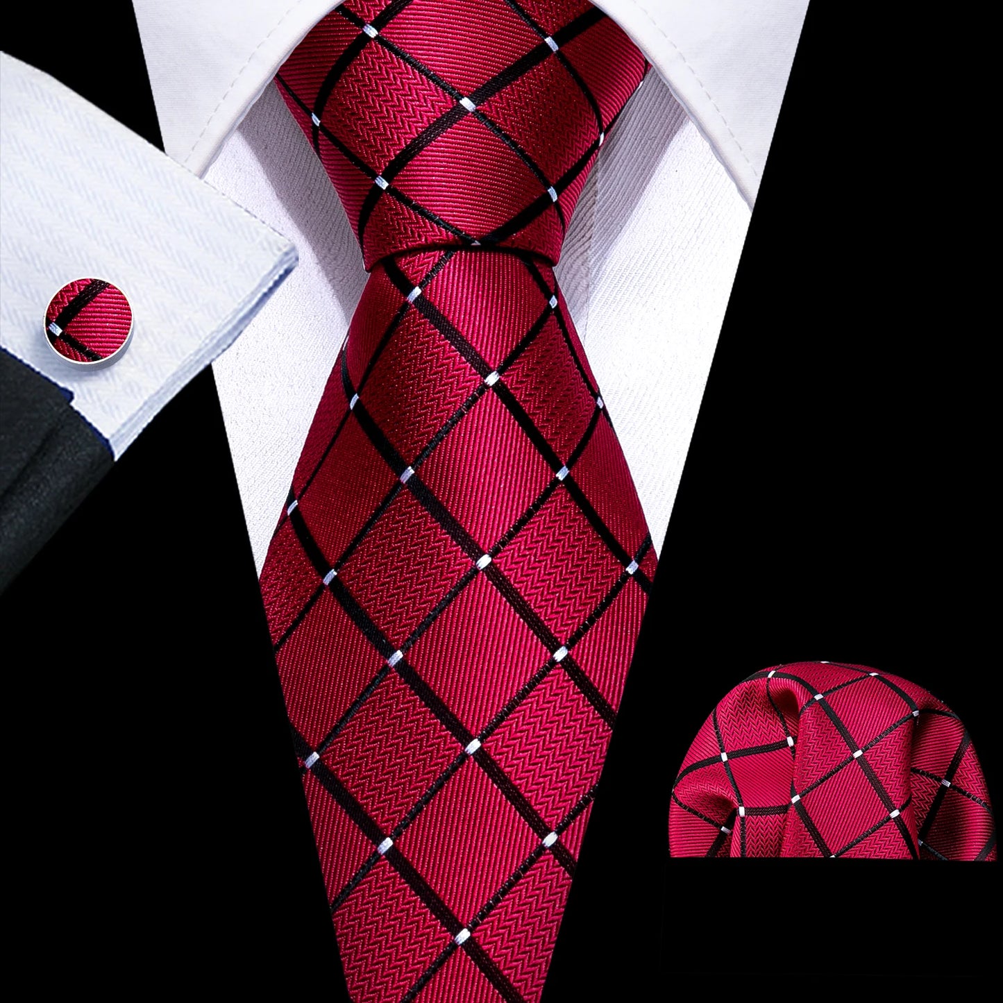 Silk Men Tie Set