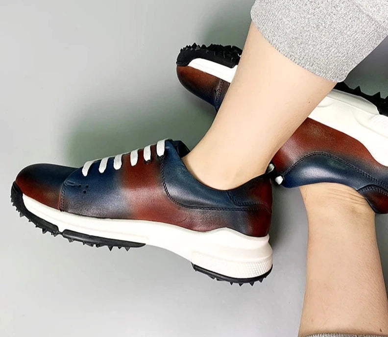 Classic Genuine Leather Lace-up Shoes