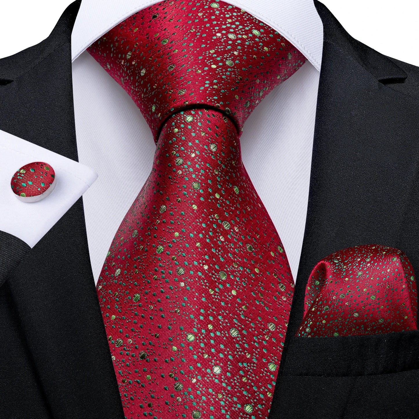 Striped Dot Fashion Men's Silk Ties