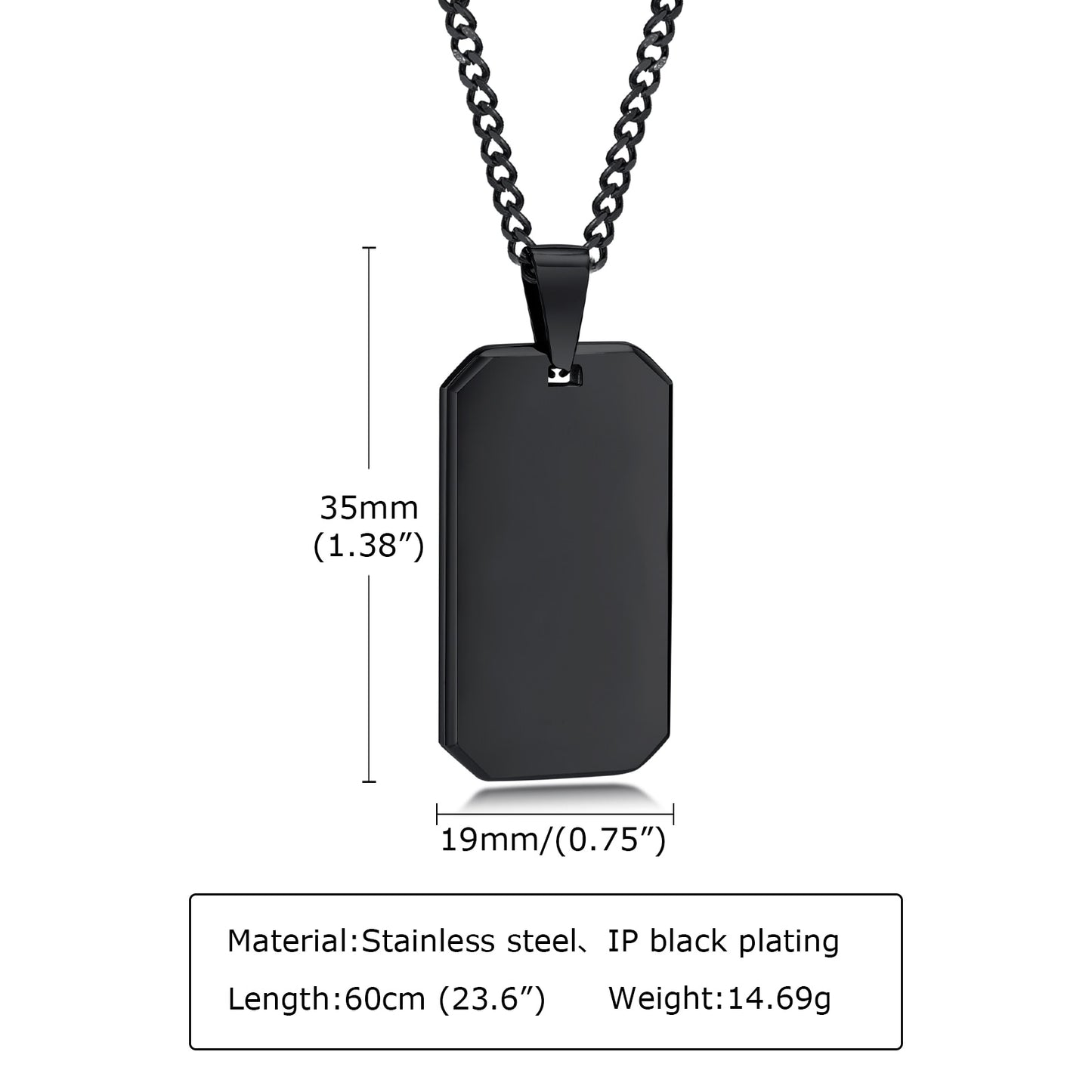 Men Dogtag Necklaces