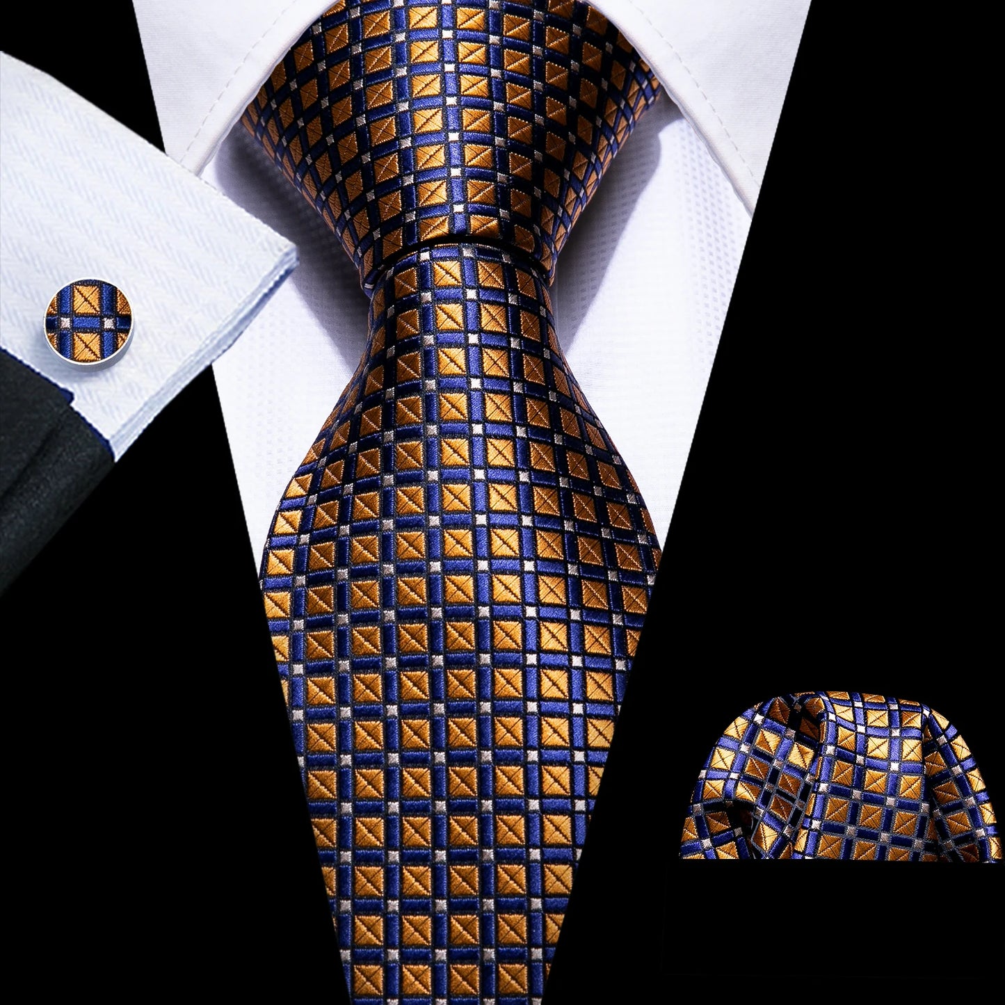 Silk Men Tie Set