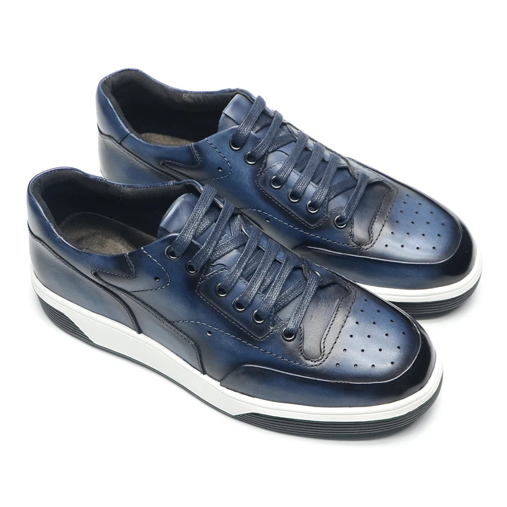 Breathable Casual Leather Sneakers