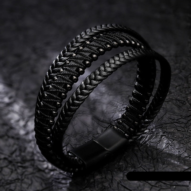 Multi-layer Leather Bracelets