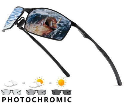 Polarized Driving Photochromic Sun Glasses