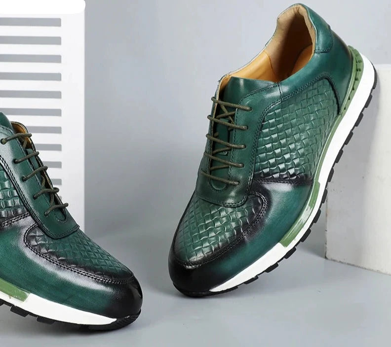 Casual Sport Lace Up Leather Shoes