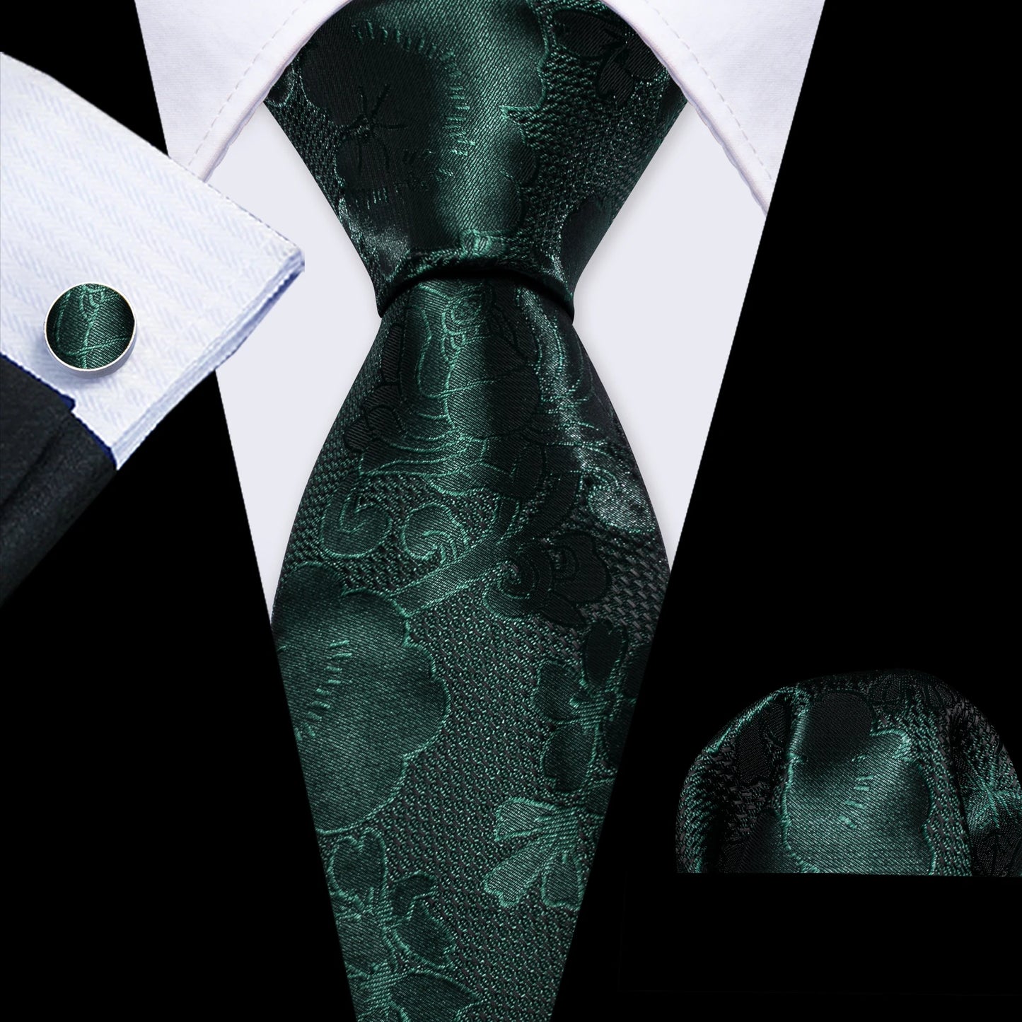 Floral Silk Men Tie