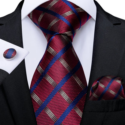 Striped Dot Fashion Men's Silk Ties