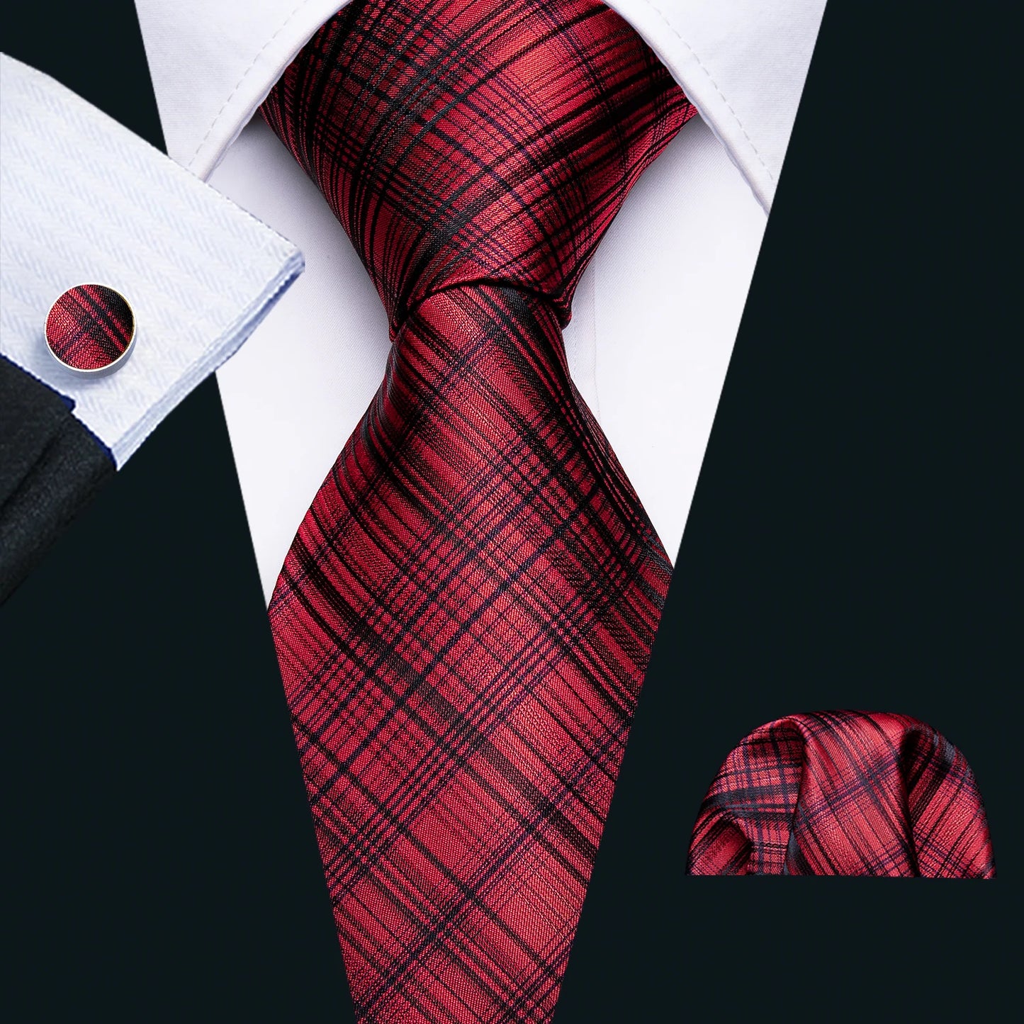 Silk Men Tie Set