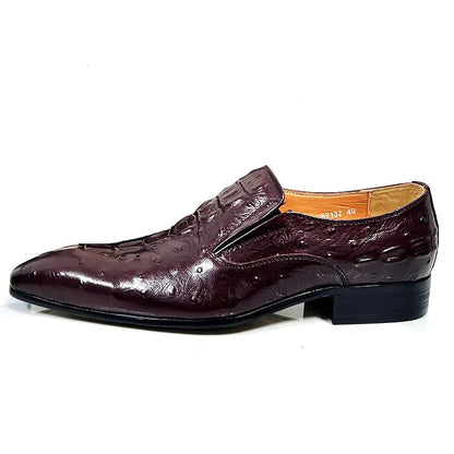 Italian Genuine Crocodile Leather Men Shoes