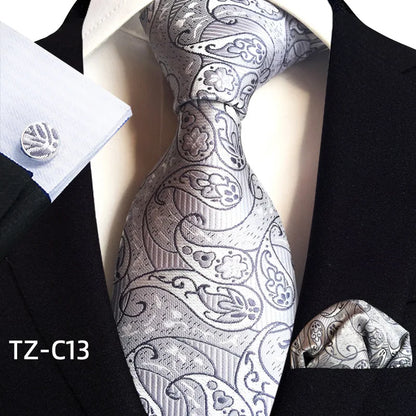 Classic Paisley Silk Ties For Men