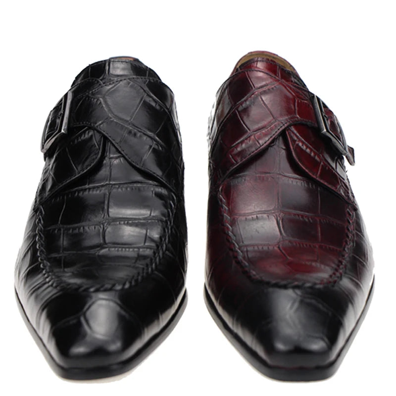 Mens Oxford Shoes Genuine Cow Leather