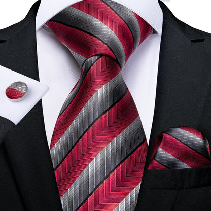 Striped Dot Fashion Men's Silk Ties