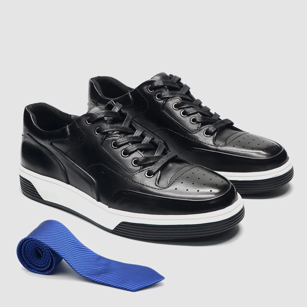 Breathable Casual Leather Sneakers